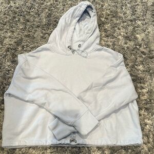 Calvin Kline cropped athletic hoodie